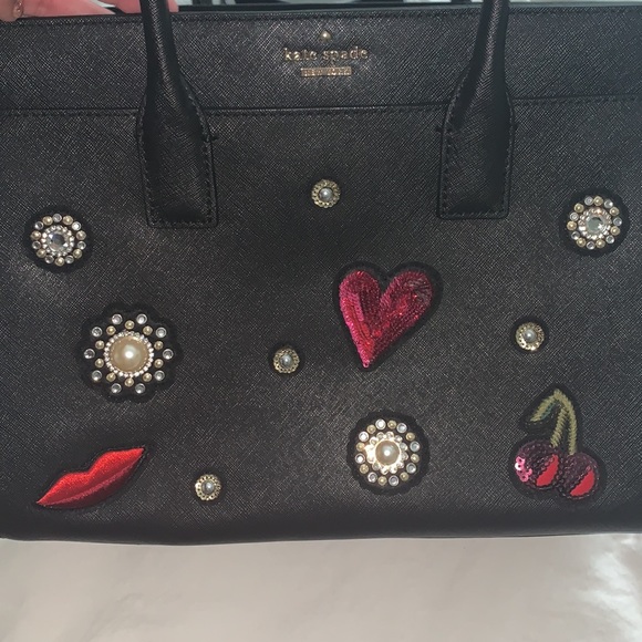 Kate Spade tote w/ 2 straps & 2 dust bags. NWOT - Picture 4 of 4